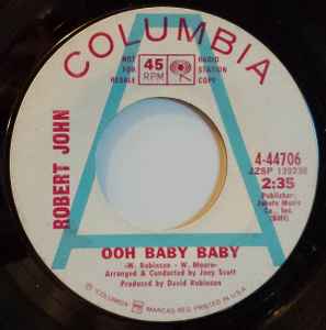 Robert John - Ooh Baby Baby album cover