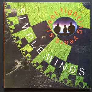 Simple Minds - Street Fighting Years album cover