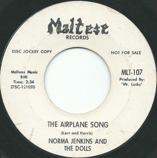 télécharger l'album Norma Jenkins And The Dolls - The Airplane Song