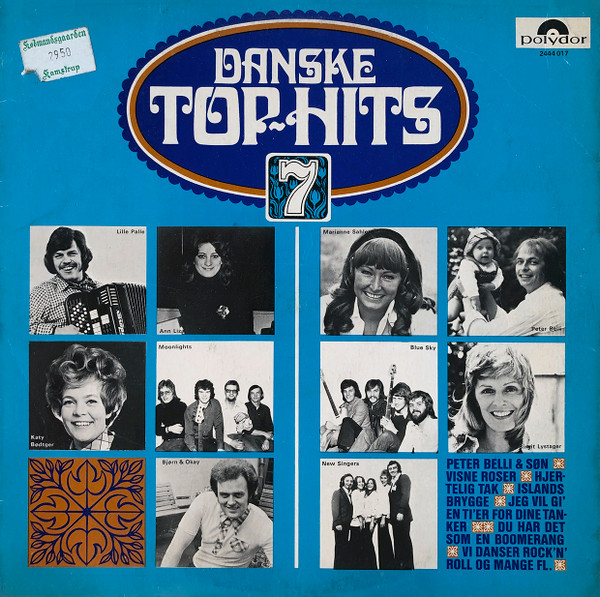 Legitimationsoplysninger midler Withered Danske Top-Hits 7 (1974, Vinyl) - Discogs