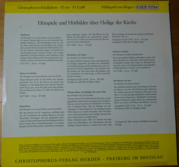 baixar álbum Hildegard Von Bingen, Monika Zu Eltz OSB - Hildegard Von Bingen Ein Hörbild