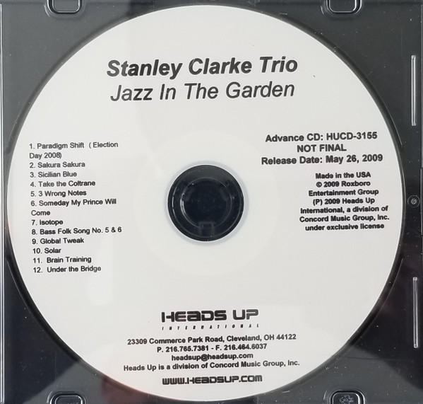The Stanley Clarke Trio With Hiromi & Lenny White - Jazz In The 