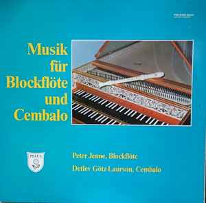 Peter Jenne - Musik für Blockflöte und Cembalo album cover