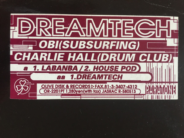 特価販売Obi， Charlie Hall ‎– Dreamtech レア レコード 洋楽