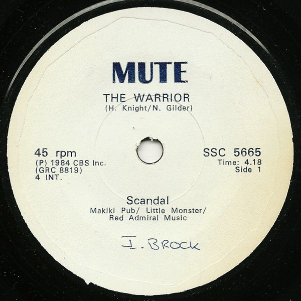 Scandal – The Warrior (1984, Vinyl) - Discogs