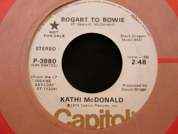 lataa albumi Kathi McDonald - Bogart To Bowie