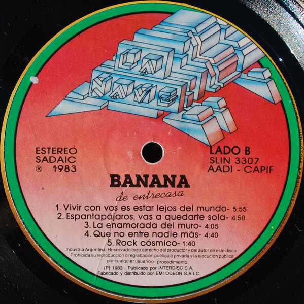 lataa albumi Banana - De Entrecasa