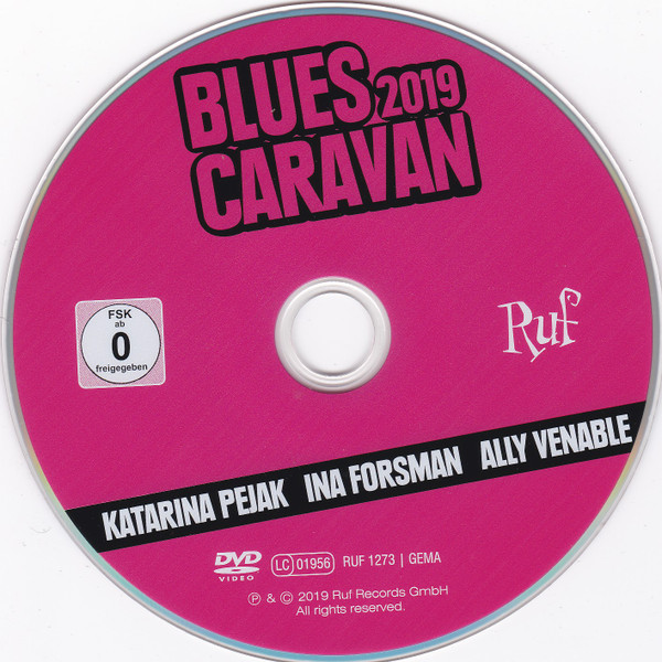 lataa albumi Katarina Pejak, Ina Forsman, Ally Venable - Blues Caravan 2019