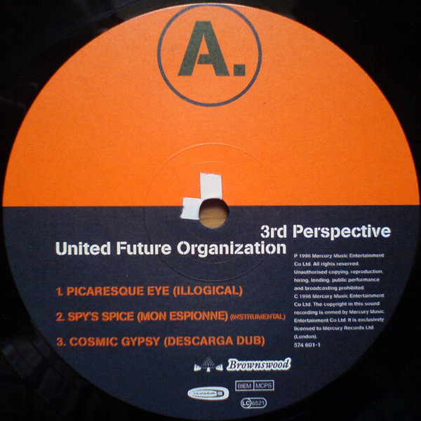 United Future Organization – 3rd Perspective (1996, Vinyl) - Discogs