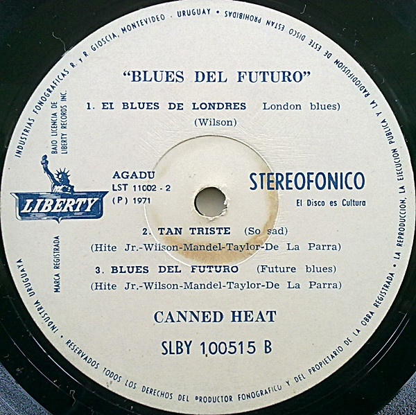 lataa albumi Canned Heat - Blues Del Futuro