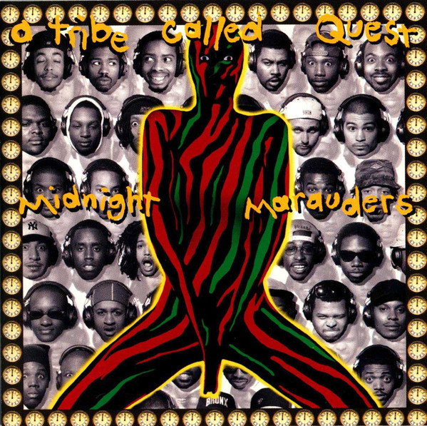 A Tribe Called Quest – Midnight Marauders (1993, Black border