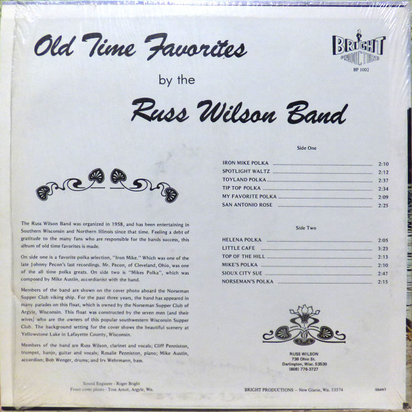 ladda ner album The Russ Wilson Band - Old Time Favorites