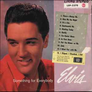 Elvis Presley – Something For Everybody (1961, Vinyl) - Discogs