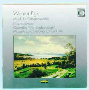 Werner Egk - Musik Für Bläserensemble album cover