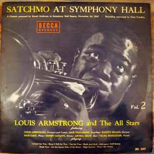 2 LP LOUIS ARMSTRONG & HIS ALL - STARS VOL. 2