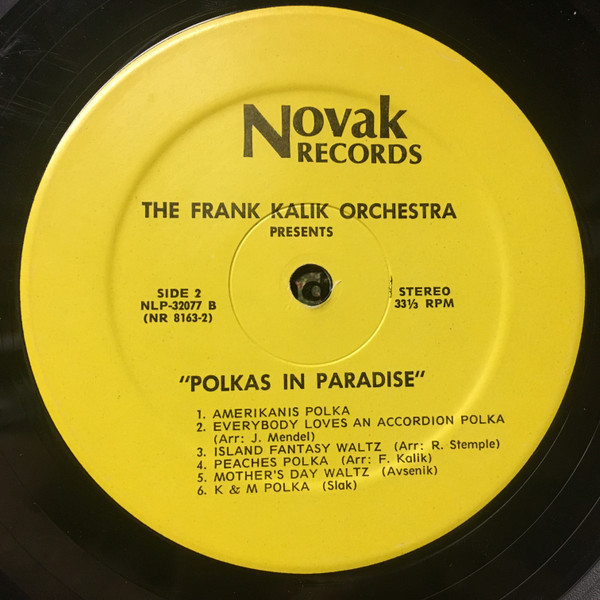 baixar álbum The Frank Kalik Orchestra - Polkas In Paradise