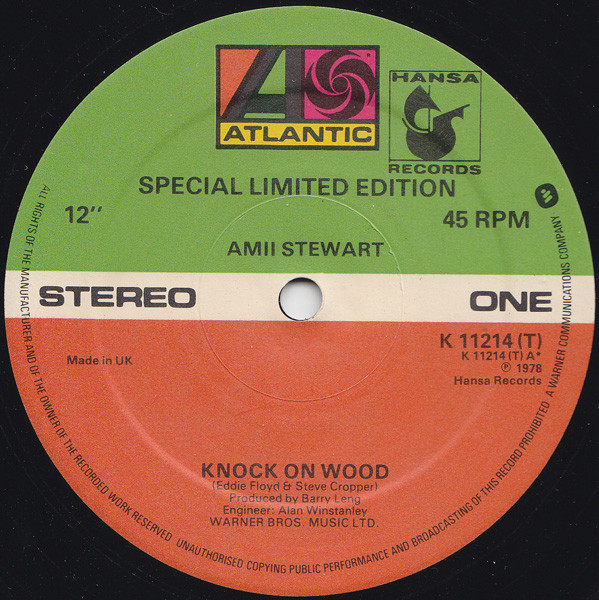 Amii Stewart – Knock On Wood (1979, Vinyl) - Discogs