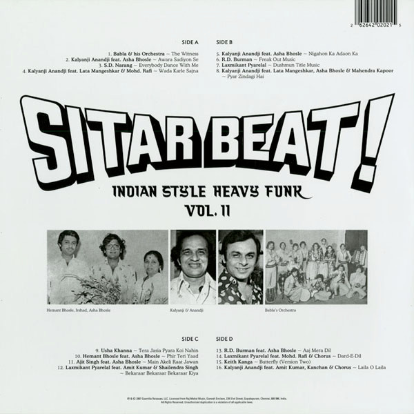 Album herunterladen Various - Sitar Beat Indian Style Heavy Funk Vol II
