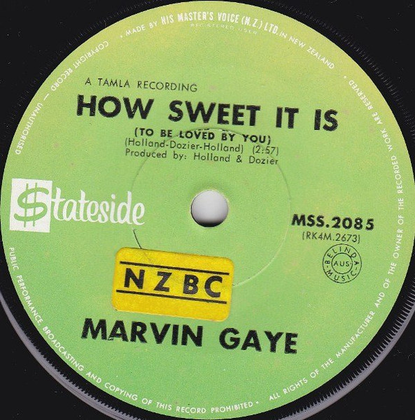 Marvin Gaye – How Sweet It Is To Be Loved By You - VG+ LP Record 1965 –  Shuga Records