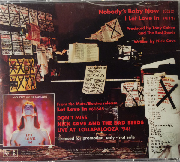 lataa albumi Nick Cave And The Bad Seeds - Nobodys Baby Now