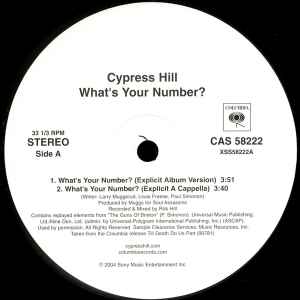 Cypress Hill - What's Your Number?: 12