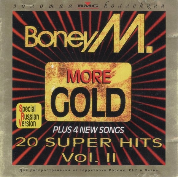 Boney M. – More Gold - 20 Super Hits Vol. II (2004, CD) - Discogs