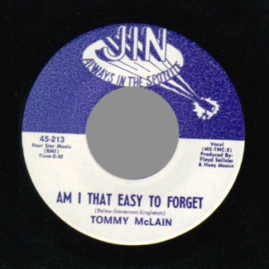 descargar álbum Tommy McLain - Im Gonna Cry Am I That Easy To Forget