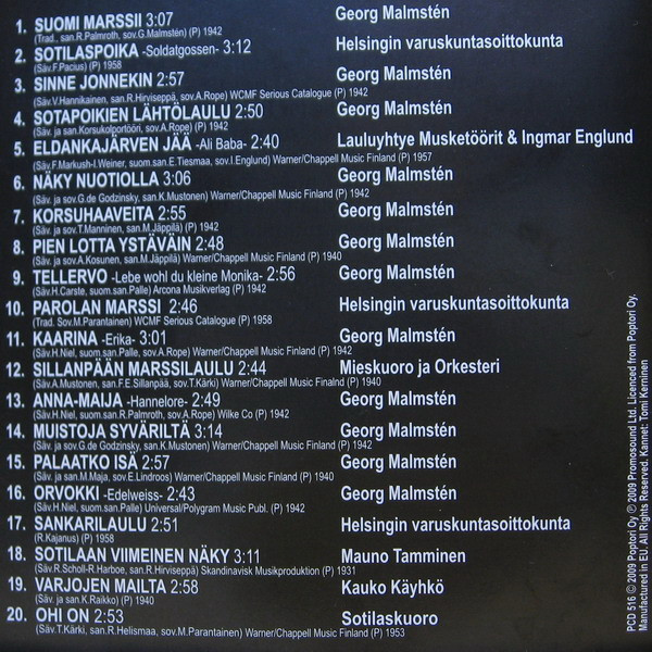 télécharger l'album Various - Rintama Raikaa Suomi Marssii