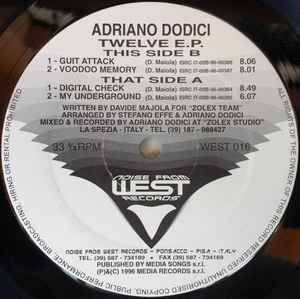 Adriano Dodici - Twelve EP