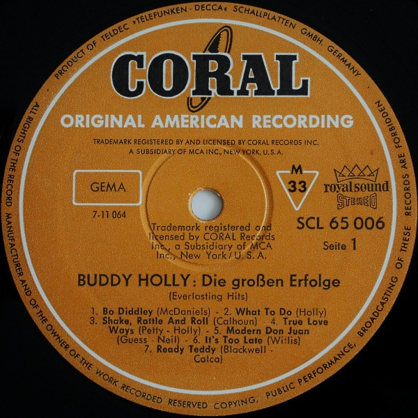 lataa albumi Buddy Holly - Die Großen Erfolge Everlasting Hits