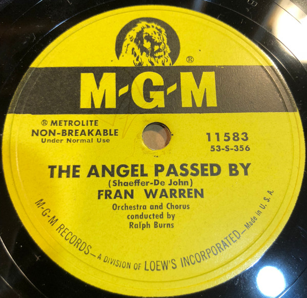 ladda ner album Fran Warren - Shake A Hand The Angel Passed By