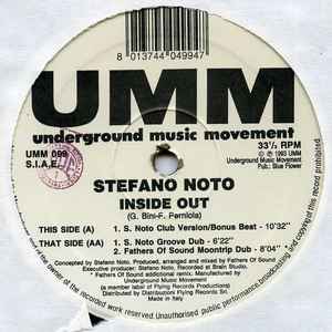 Stefano Noto - Inside Out album cover