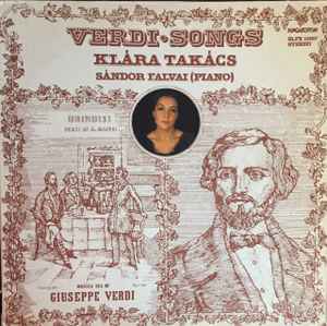 Giuseppe Verdi - Verdi Songs album cover