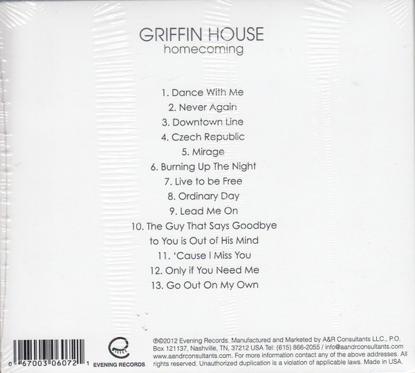 descargar álbum Griffin House - Homecoming