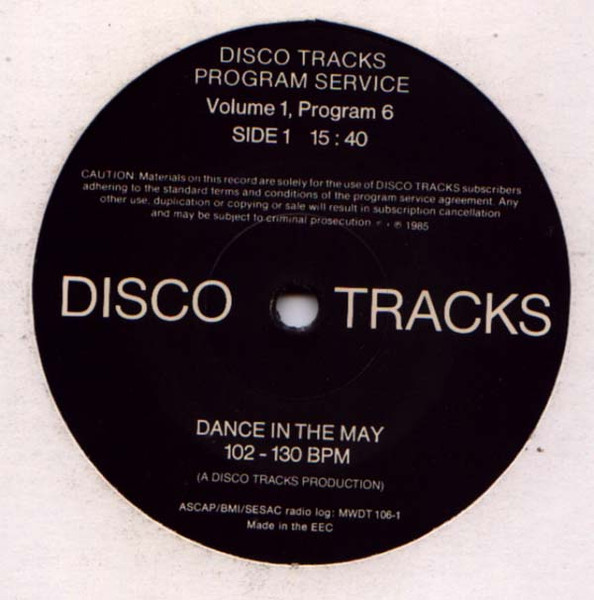 Various – Volume 1, Program 6 レコード ディスコ