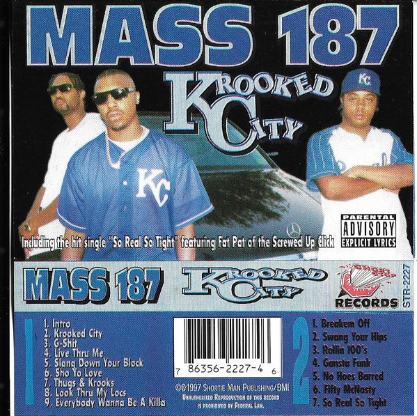 Mass 187 – Krooked City (1997, Cassette) - Discogs