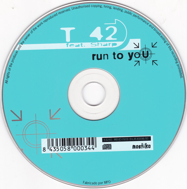 lataa albumi T 42 feat Sharp - Run To You