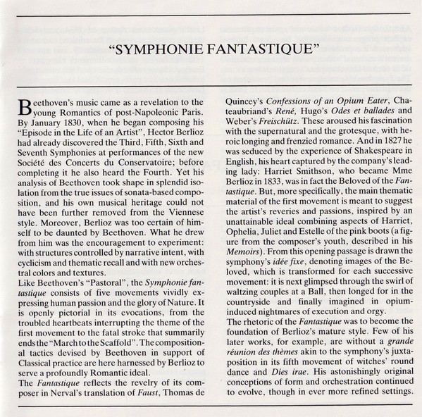 descargar álbum Hector Berlioz Chicago Symphony Orchestra, Claudio Abbado - Symphonie Fantastique