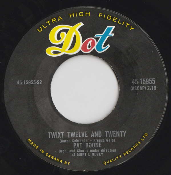 ladda ner album Pat Boone - Rock Boll Weevil Twixt Twelve And Twenty