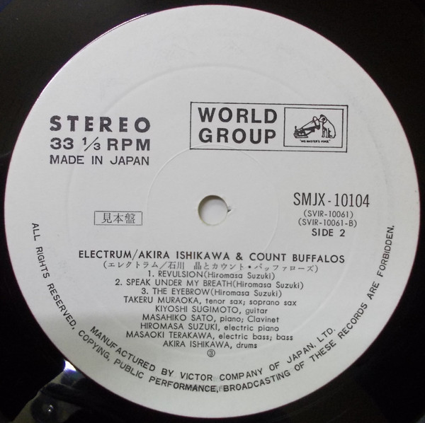 ladda ner album Akira Ishikawa & Count Buffalos - Electrum