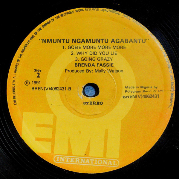 last ned album Brenda Fassie - Umuntu Ngumuntu Ngabantu