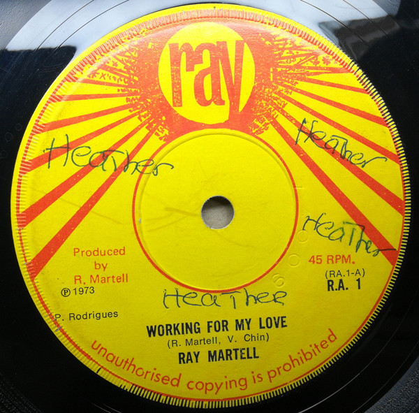 baixar álbum Ray Martell - Working For My Love