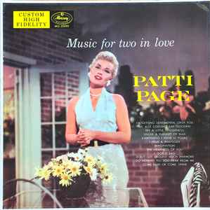 Patti Page – Music For Two In Love (Vinyl) - Discogs