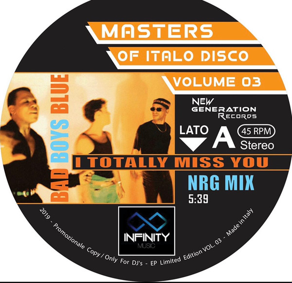 ladda ner album Bad Boys Blue Biafra - Masters Of Italo Disco Volume 03