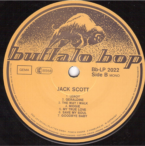 last ned album Jack Scott - Jack Scott Rocks