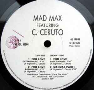 Mad Max (11) - For Love album cover