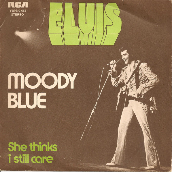 Elvis – Moody Blue (1977, Vinyl) - Discogs