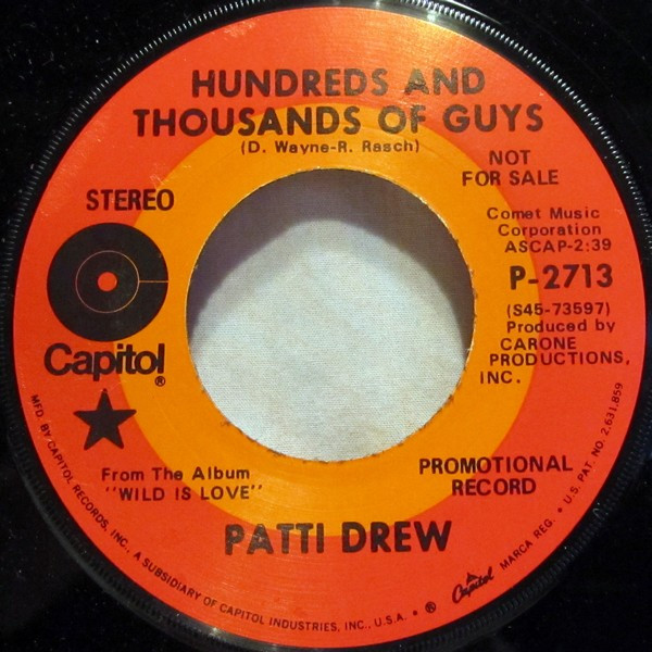 Album herunterladen Patti Drew - Hundreds And Thousands Of Guys Pick Up