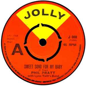 Phil Pratt - Sweet Song For My Baby / I Am Restless  album cover