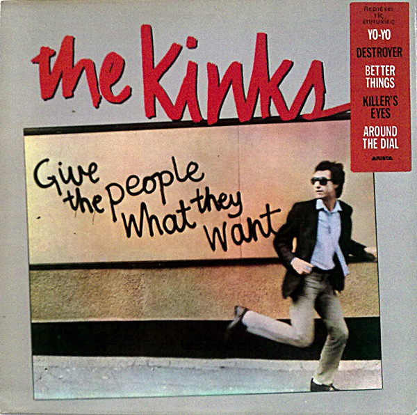 The Kinks Give The People What They Want 1981 Hub Servall Pressing Vinyl Discogs